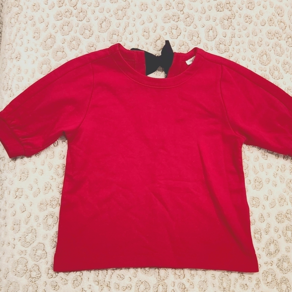 Free Assembly Sweatshirt Size XS with bow NWOT